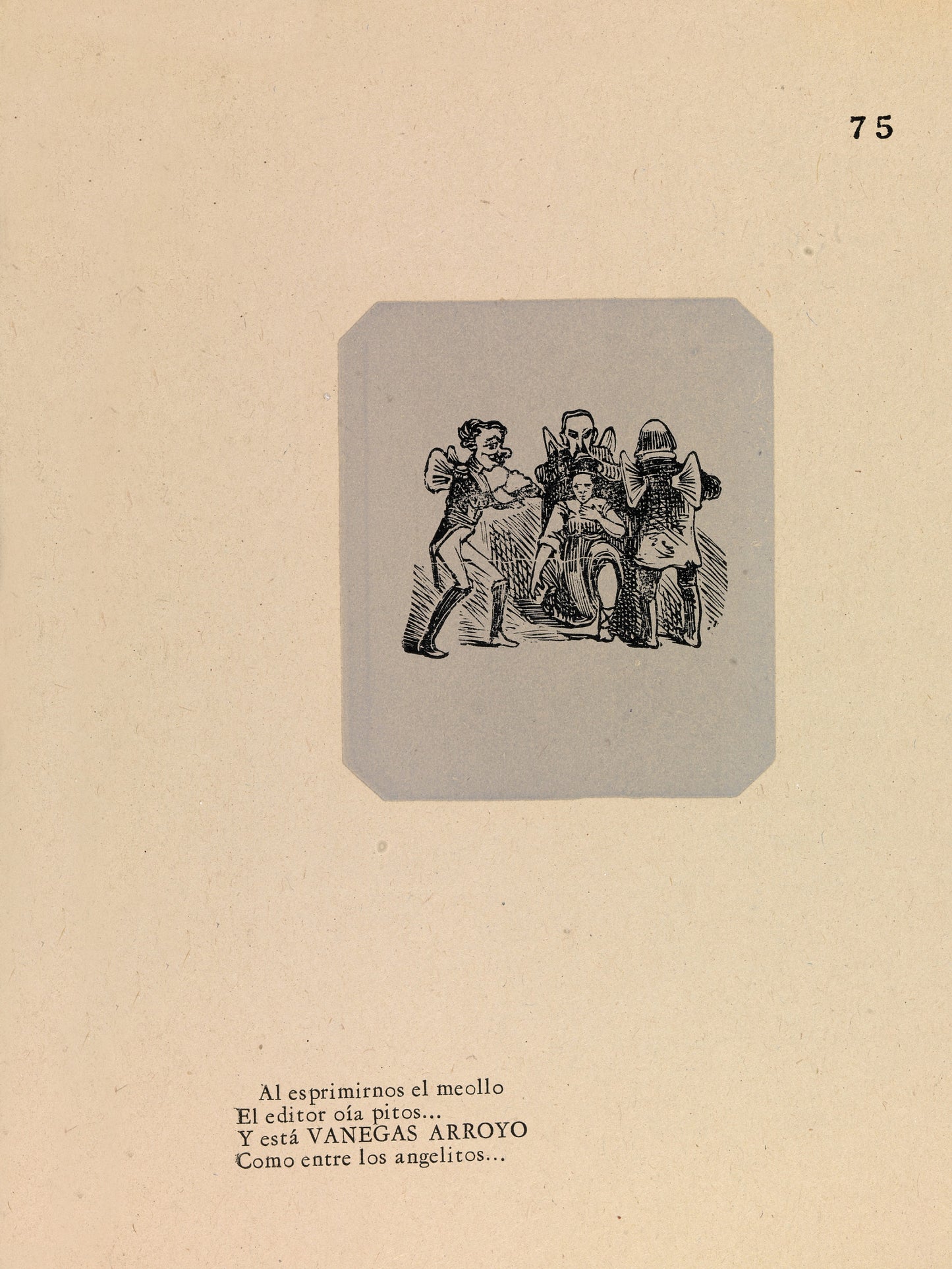 José Guadalupe Posada:The Editor's Reward,16x12"(A3)Poster