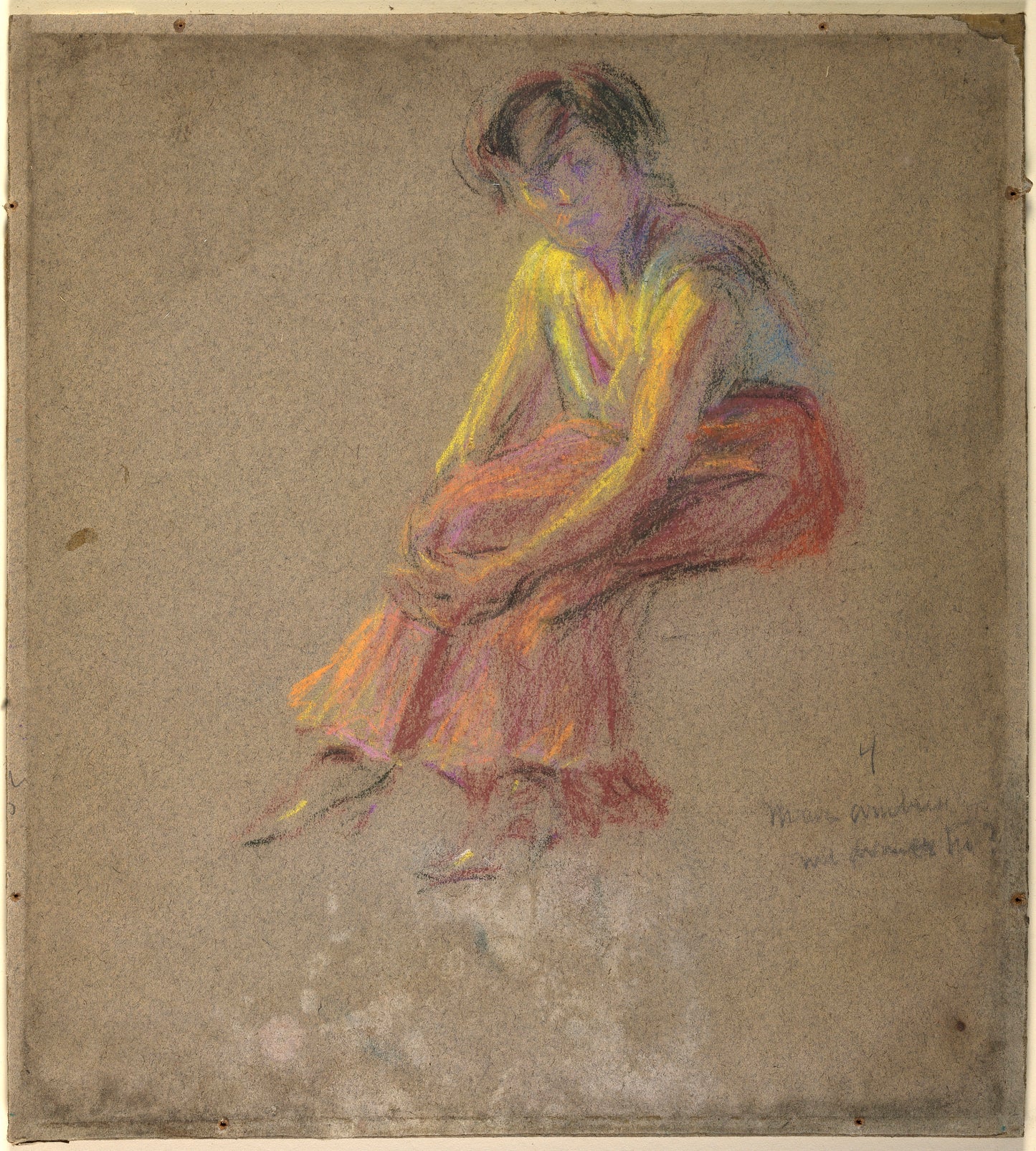 Alice Pike Barney:Seated Woman,16x12"(A3)Poster