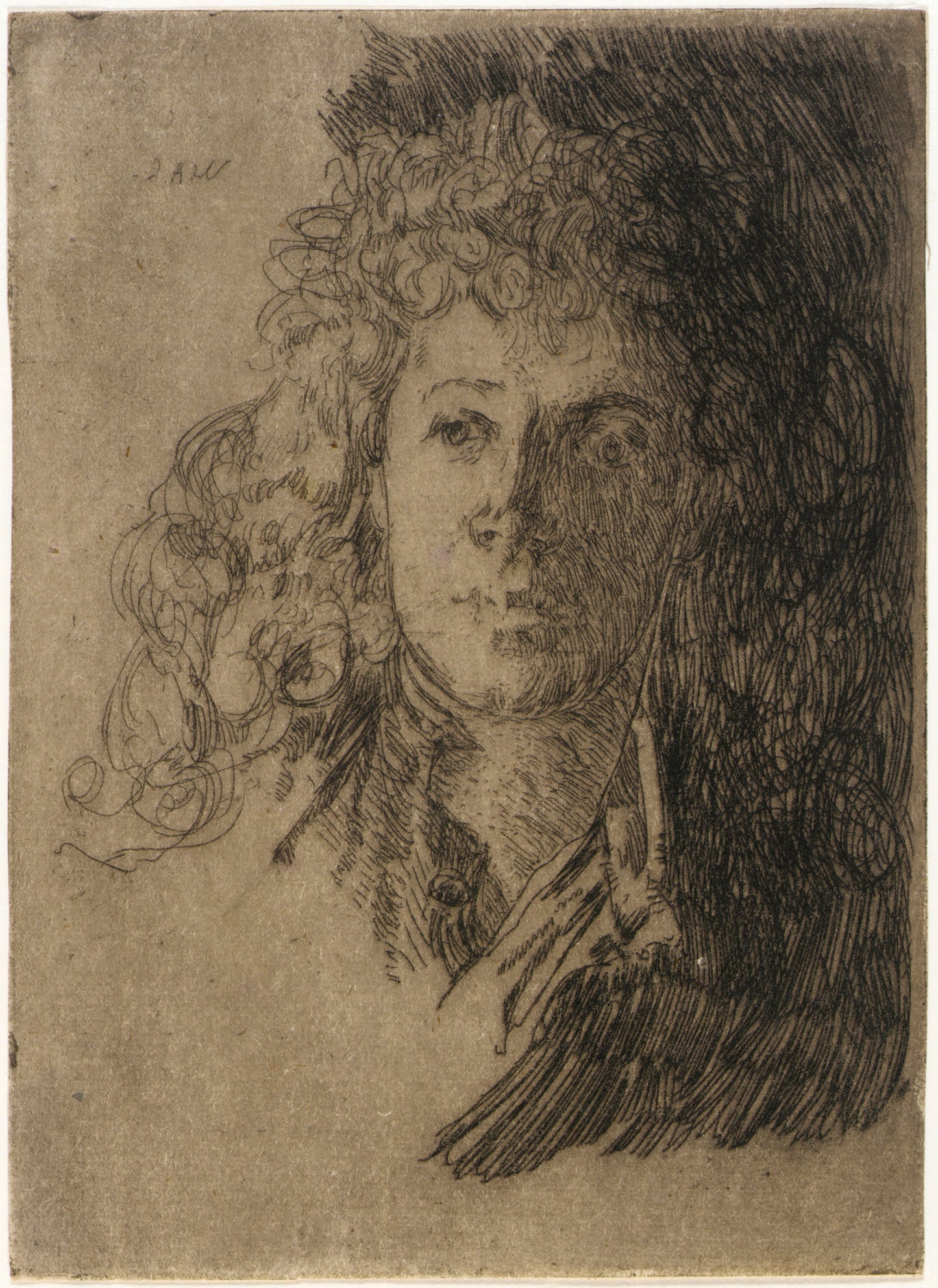 J. Alden Weir:Portrait of a Girl,16x12"(A3)Poster