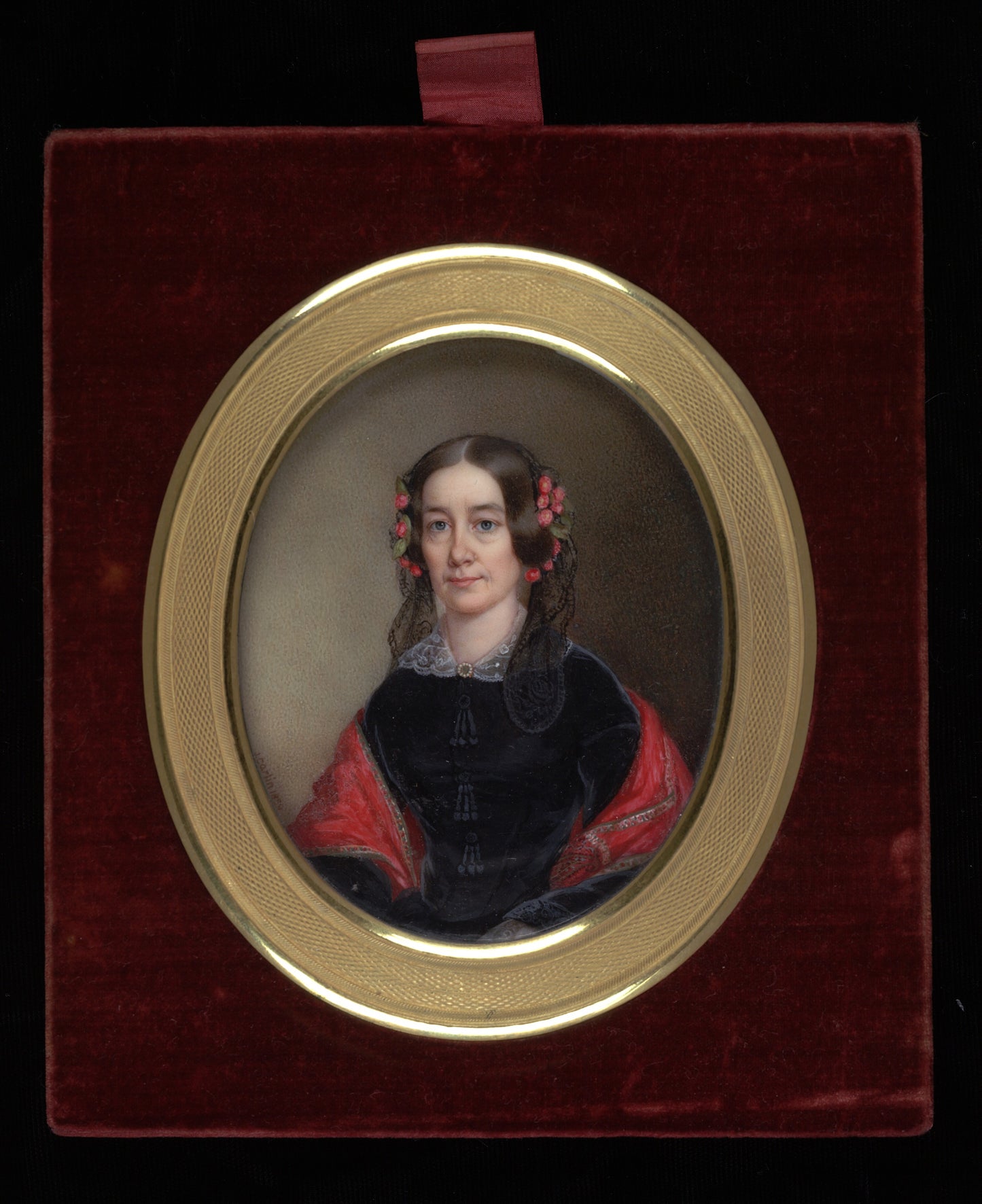 John Carlin:Mrs. James Suydam (Charlotte Heyer),16x12"(A3)Poster