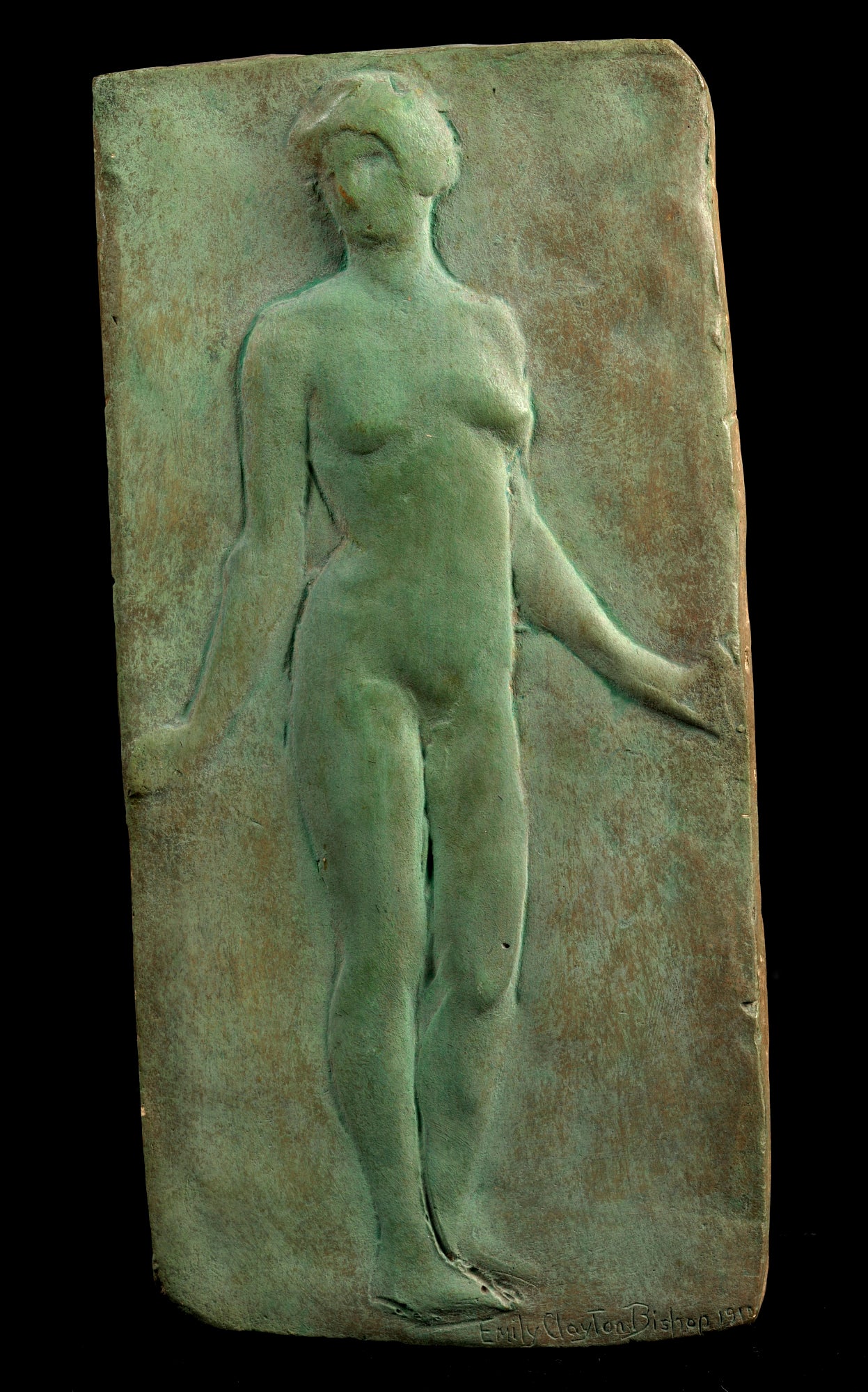 Emily Clayton Bishop:Standing Female Nude,16x12"(A3)Poster