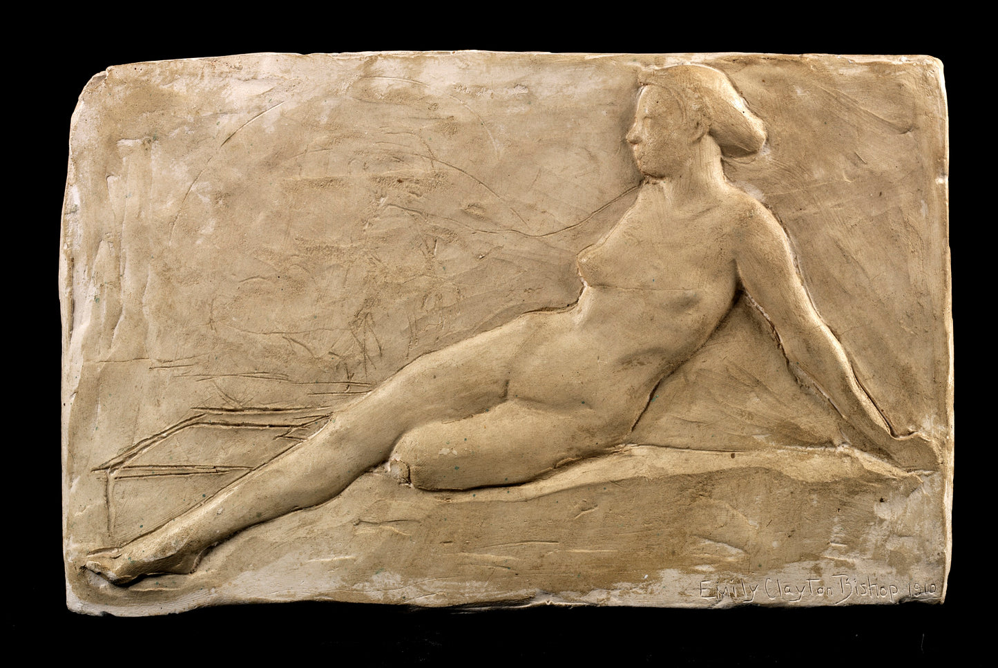 Emily Clayton Bishop:Reclining Female Nude,16x12"(A3)Poster