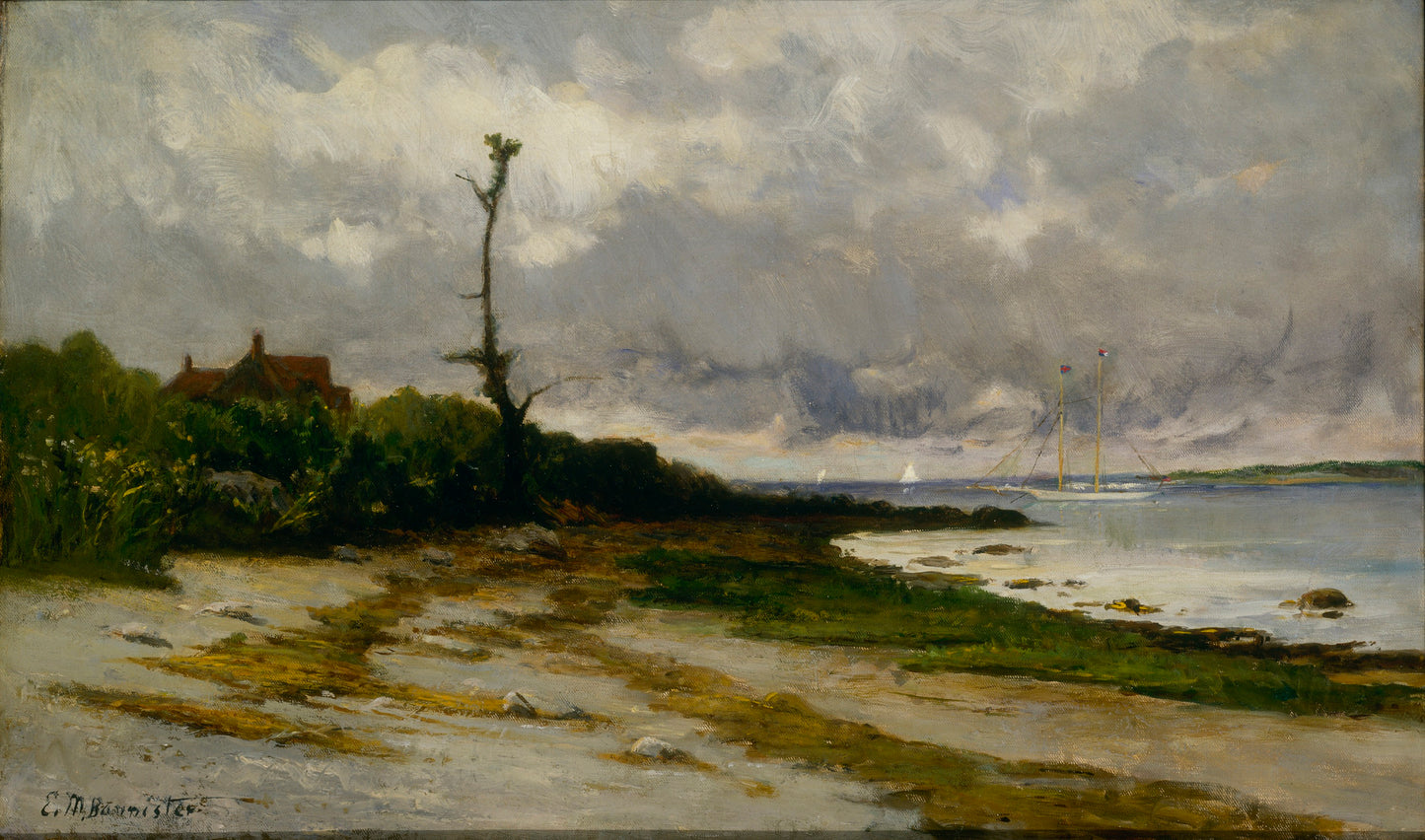Edward Mitchell Bannister:Landscape near Newport, R. I.,16x12"(A3)Poster