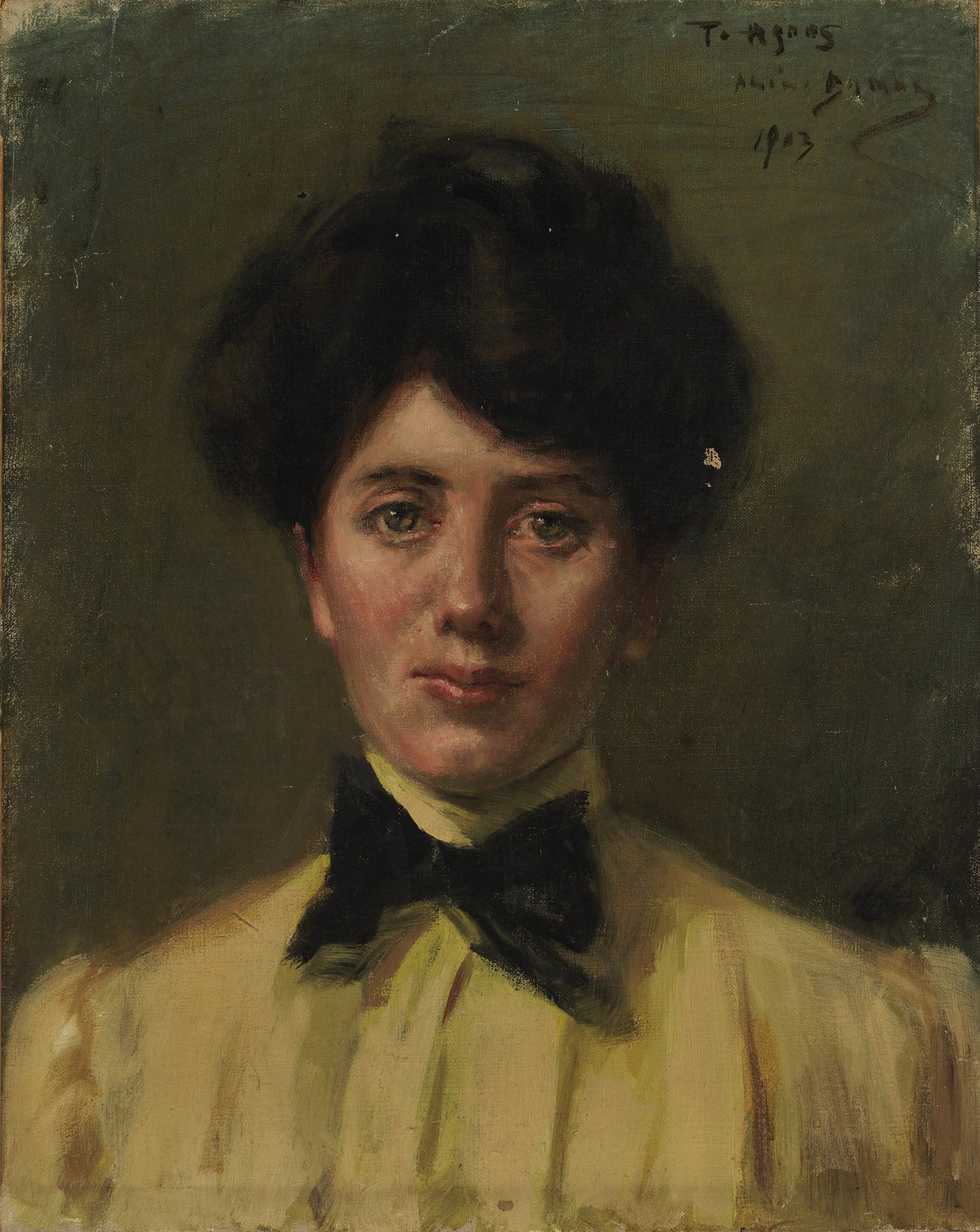 Alice Pike Barney:Agnes,16x12"(A3)Poster