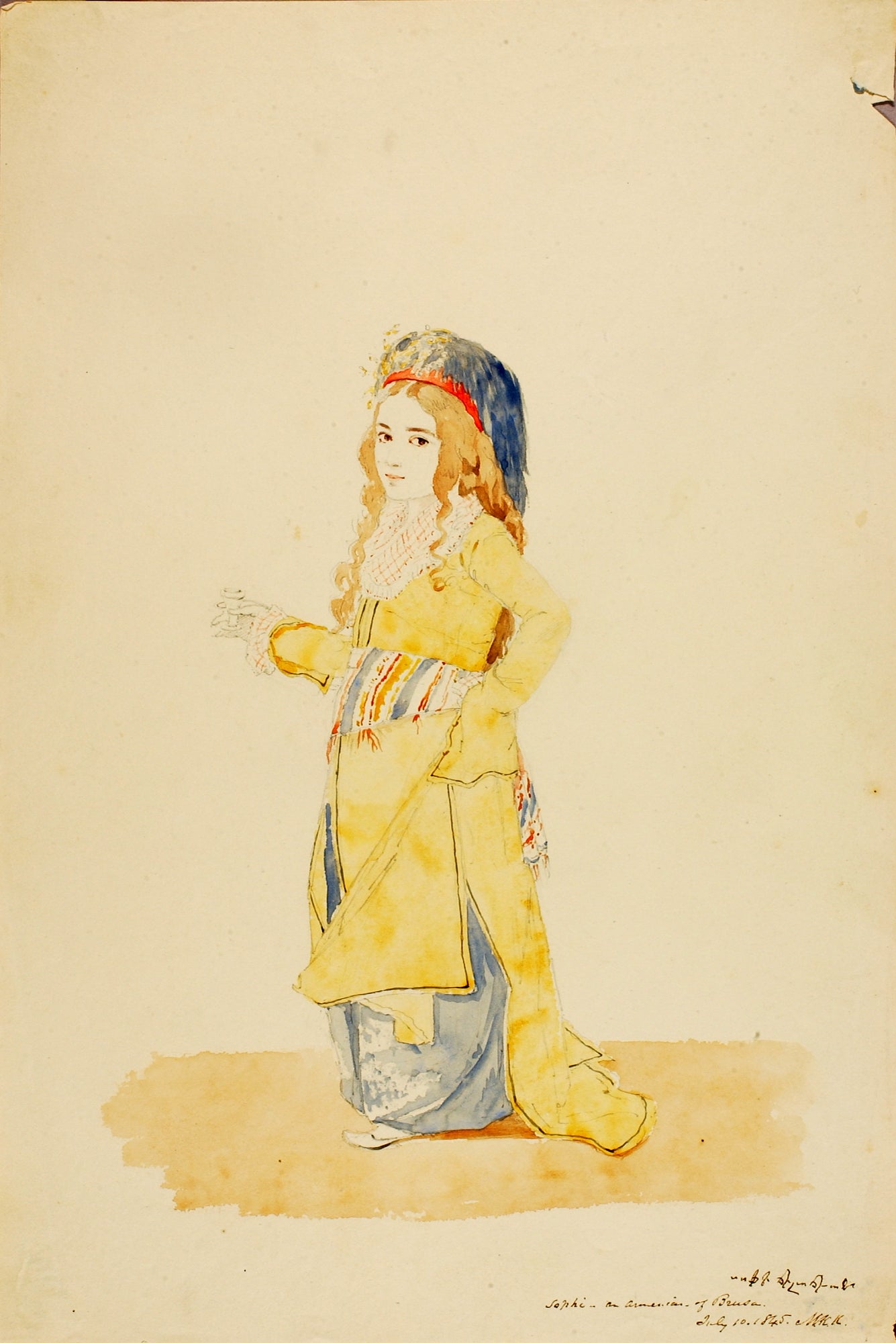 Miner Kilbourne Kellogg:Sophi, an Armenian of Brusa,16x12"(A3)Poster