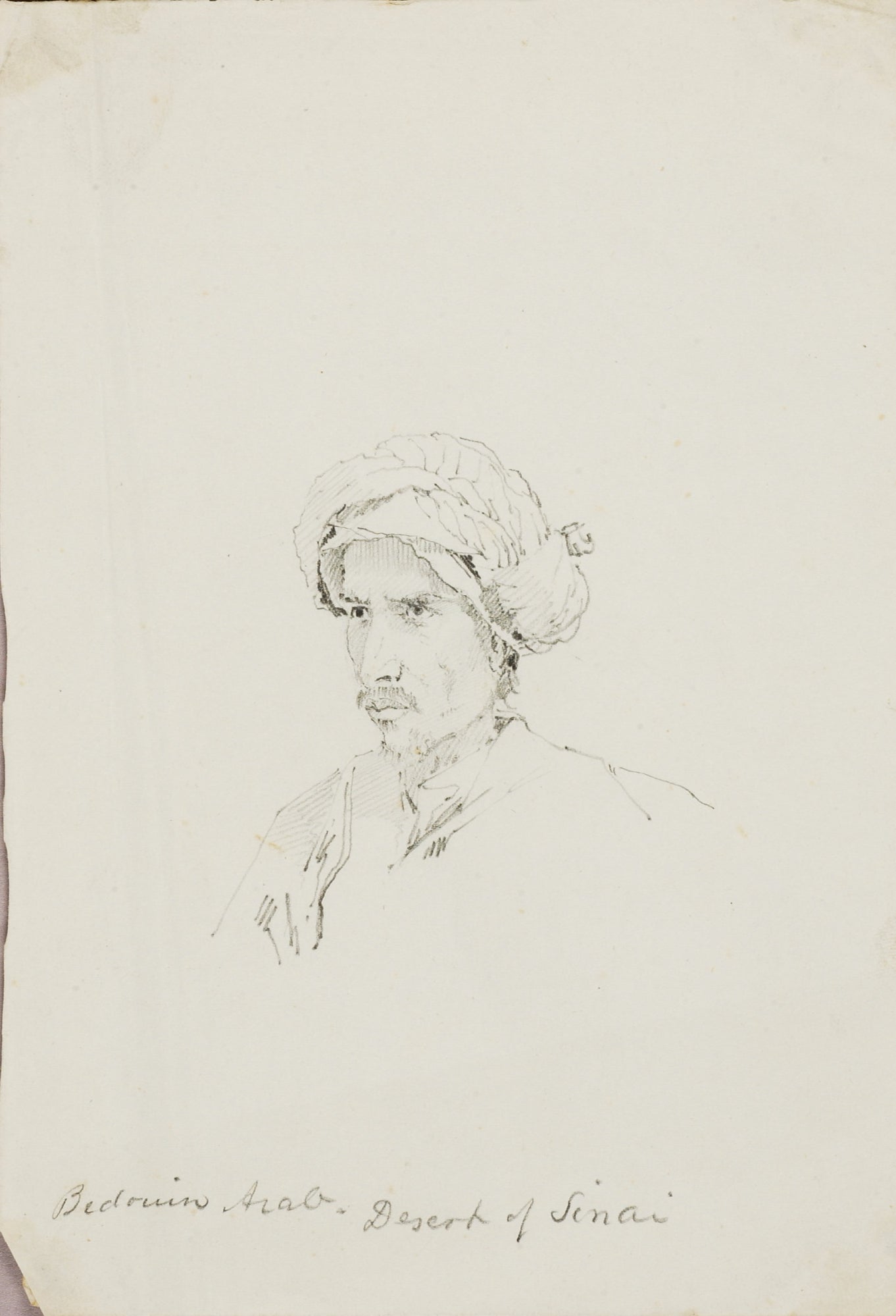 Miner Kilbourne Kellogg:Bedouin Arab, Desert of Sinai,16x12"(A3)Poster
