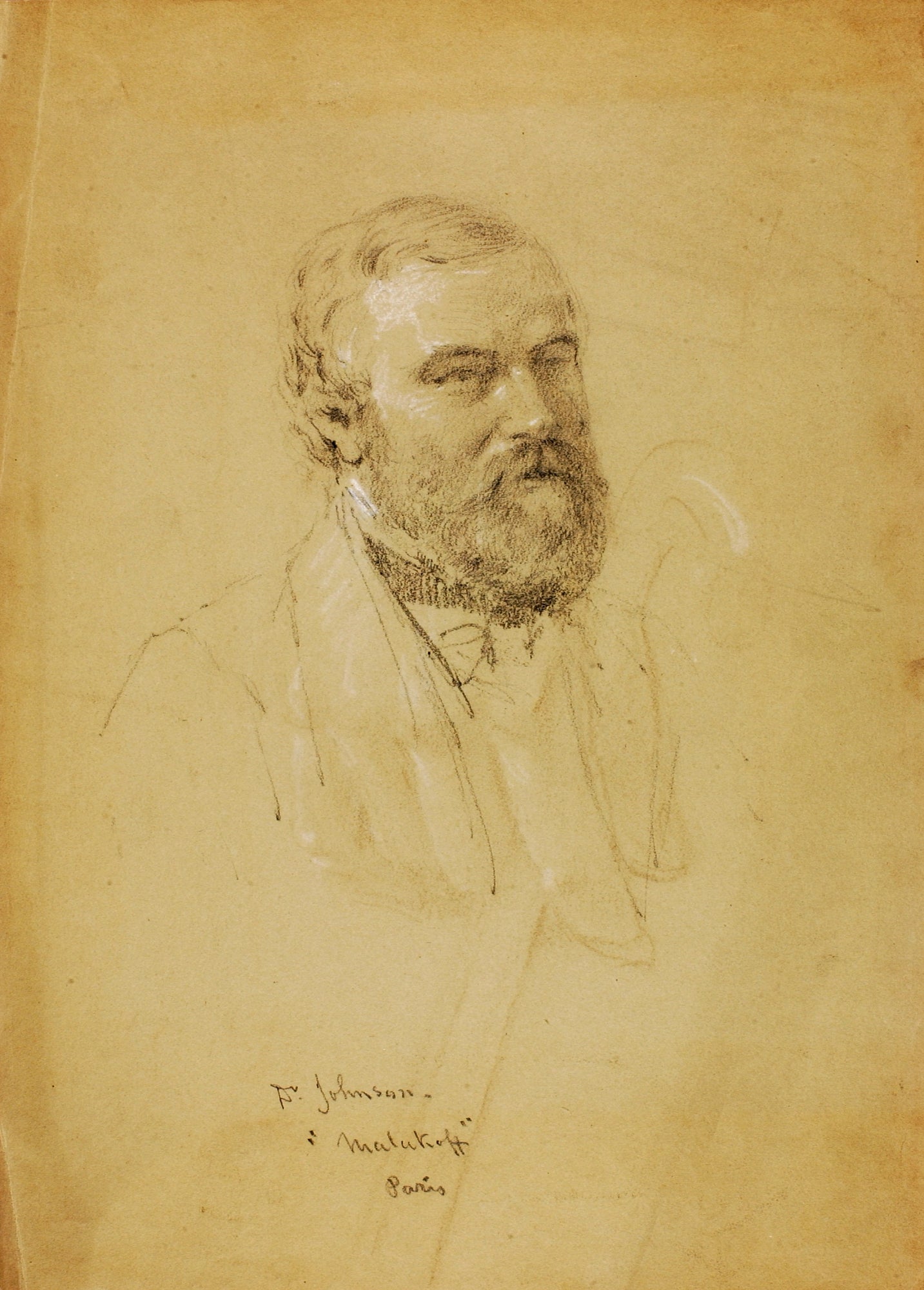 Miner Kilbourne Kellogg:Dr. Johnson ("Malukoff"),16x12"(A3)Poster