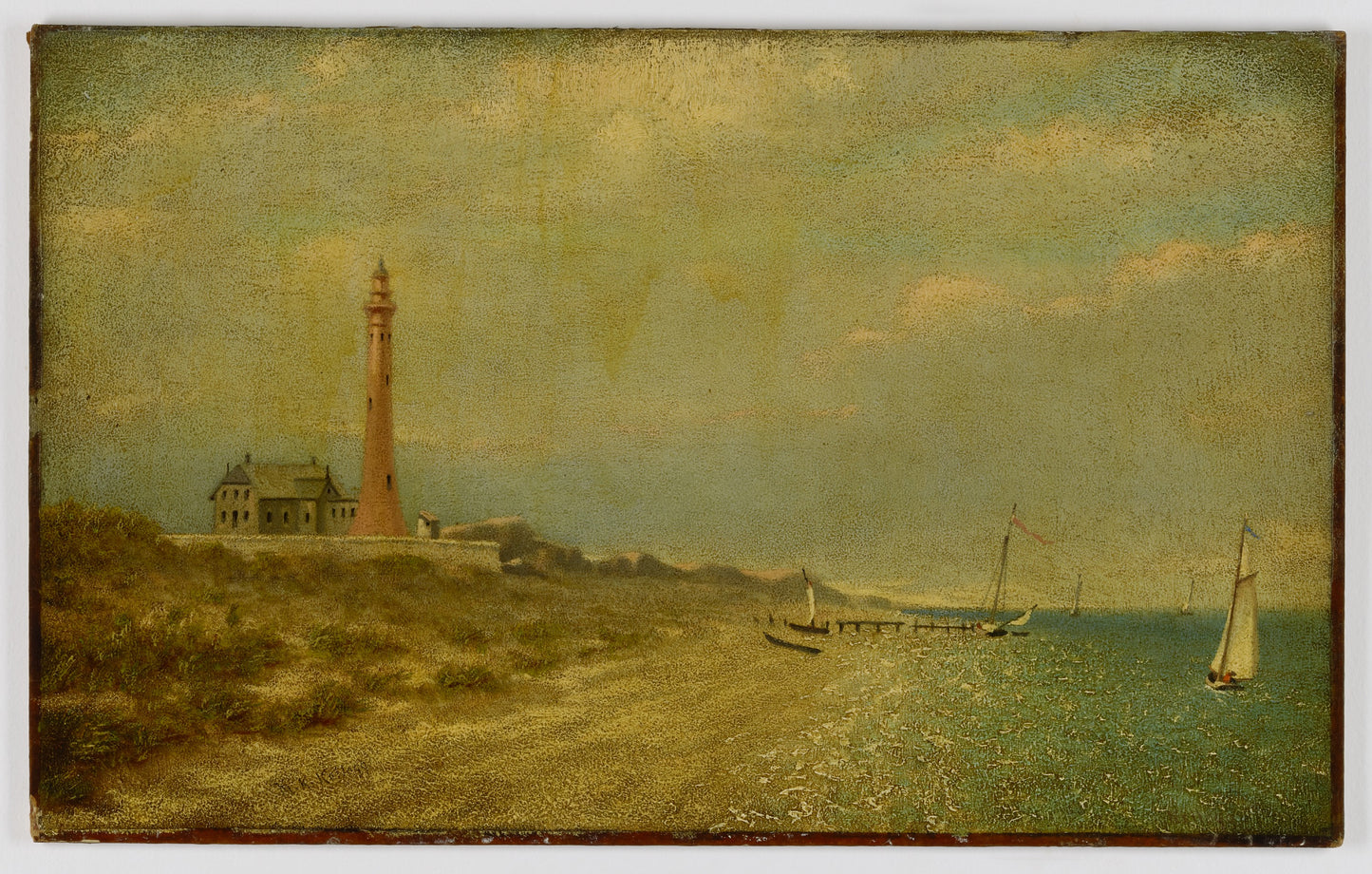 Miner Kilbourne Kellogg:Fire Island Lighthouse,16x12"(A3)Poster