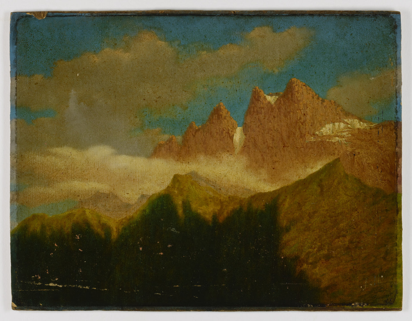 Miner Kilbourne Kellogg:Switzerland--Near Valery,16x12"(A3)Poster