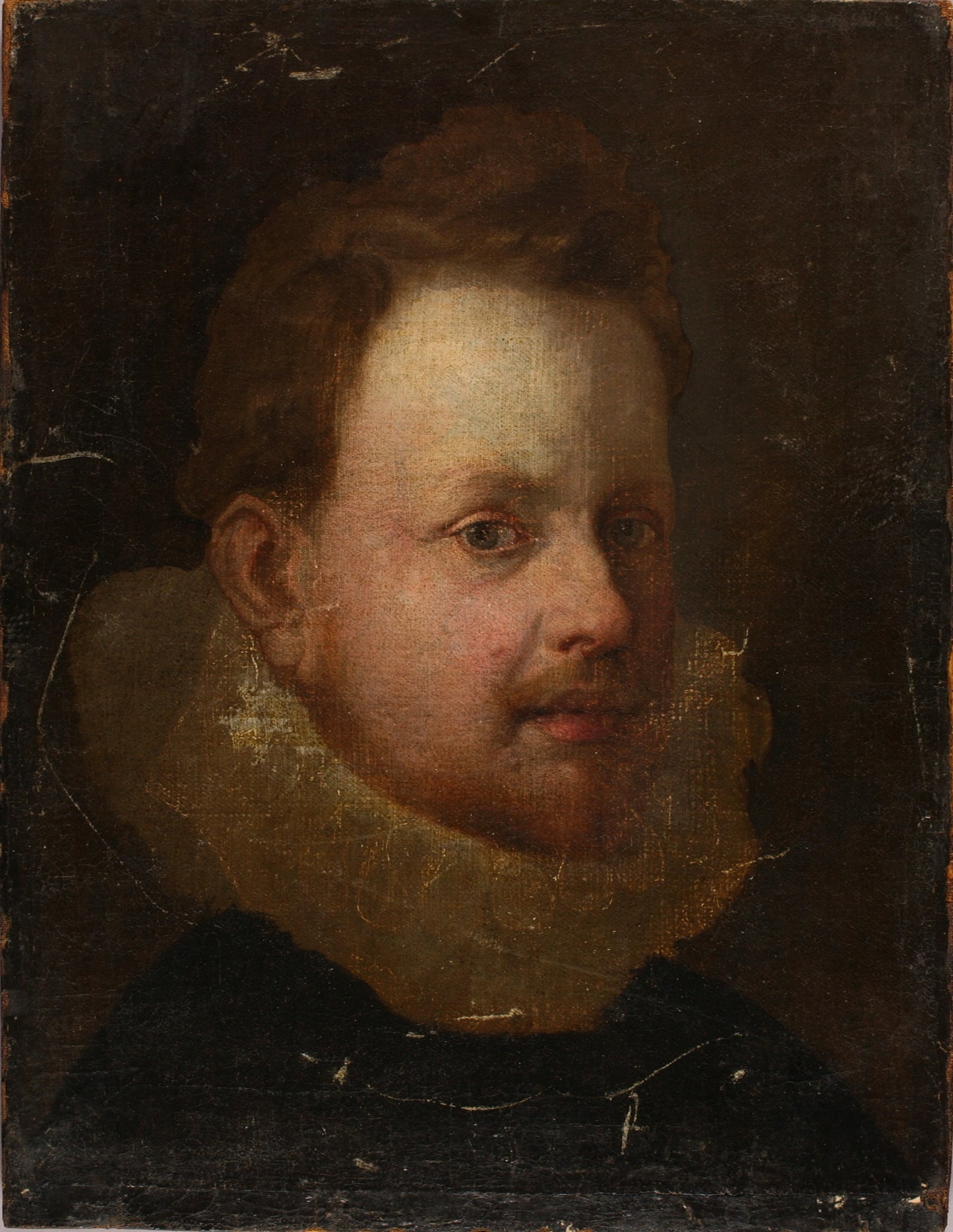 Miner Kilbourne Kellogg:Head of a Gentleman after van Dyck,16x12"(A3)Poster