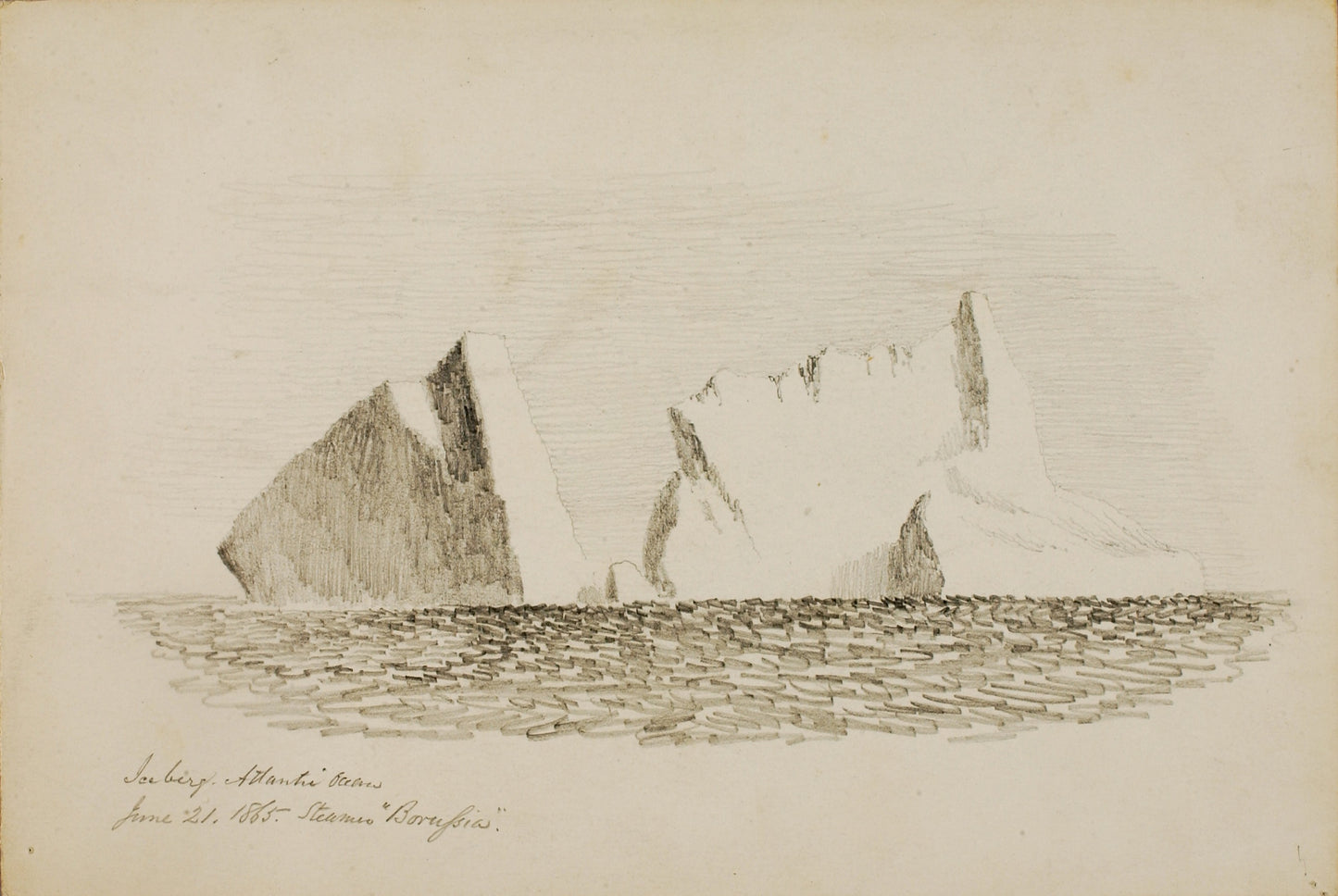 Miner Kilbourne Kellogg:Iceberg,16x12"(A3)Poster