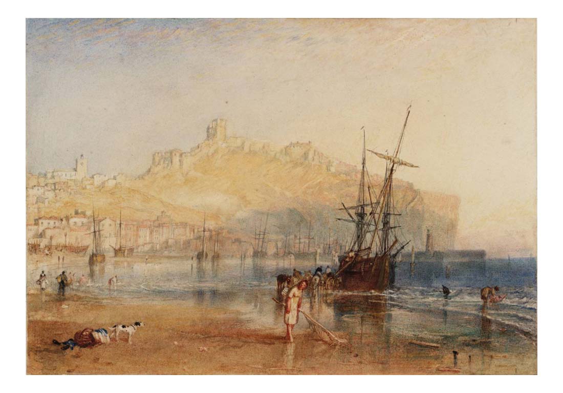 Scarborough, 1825 by John Mallord William Turner RA