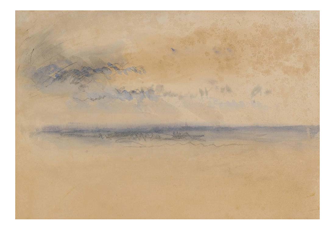 Sunset or Sunrise over the South Coast of England by John Mallord William Turner RA