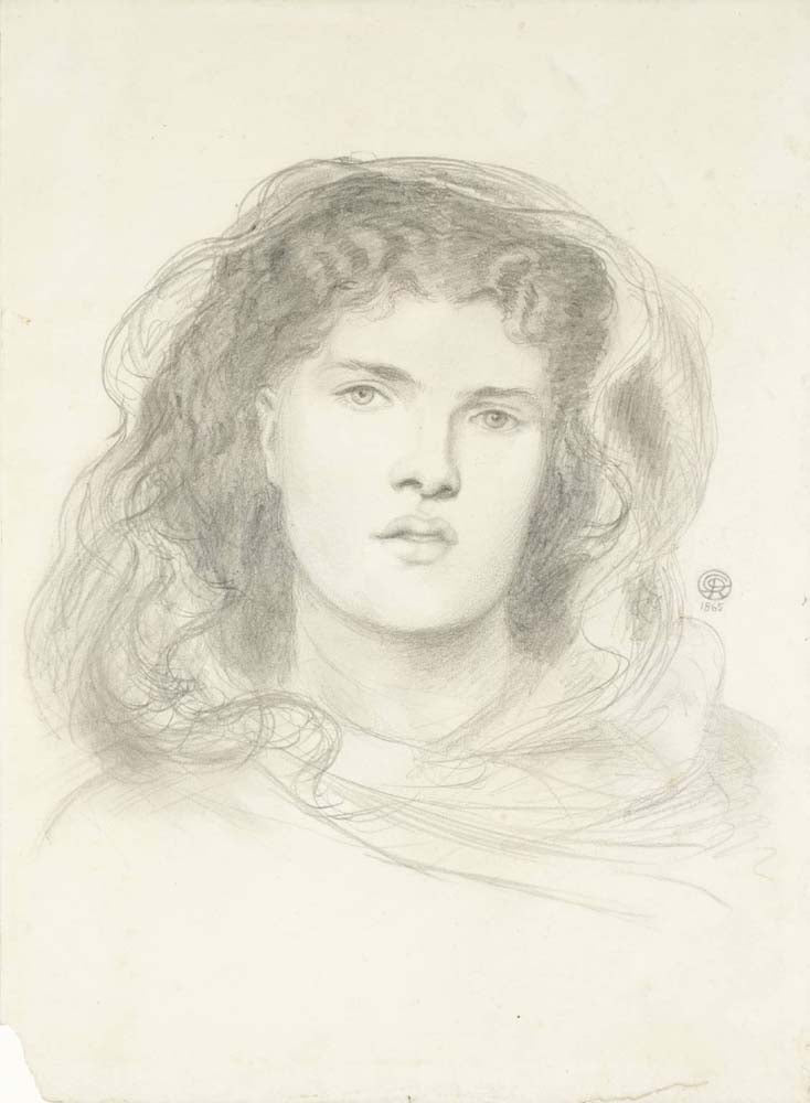 The Beloved -  (also known as The Bride - ), 1865 by Dante Gabriel Rossetti, English Pre-Raphaelite Painter,12x8"(A4) Poster Print