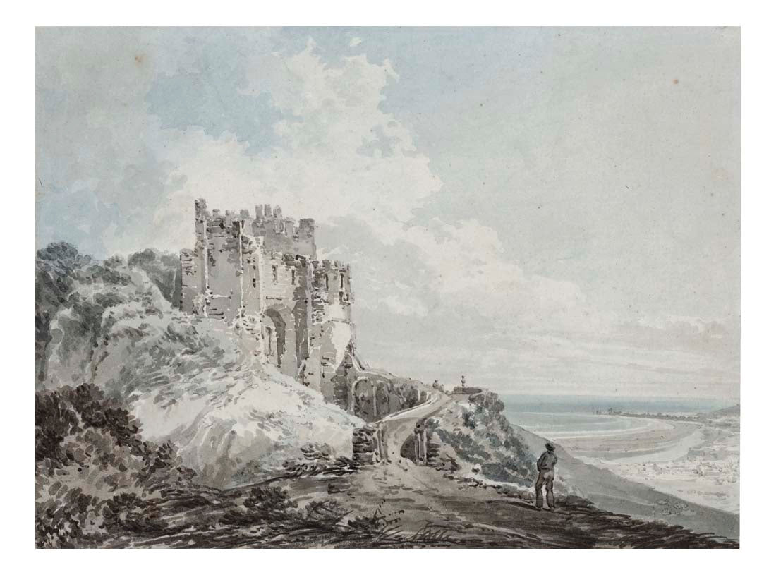 The Constable's Tower, Dover Castle by John Mallord William Turner RA, 12x8"(A4) Poster
