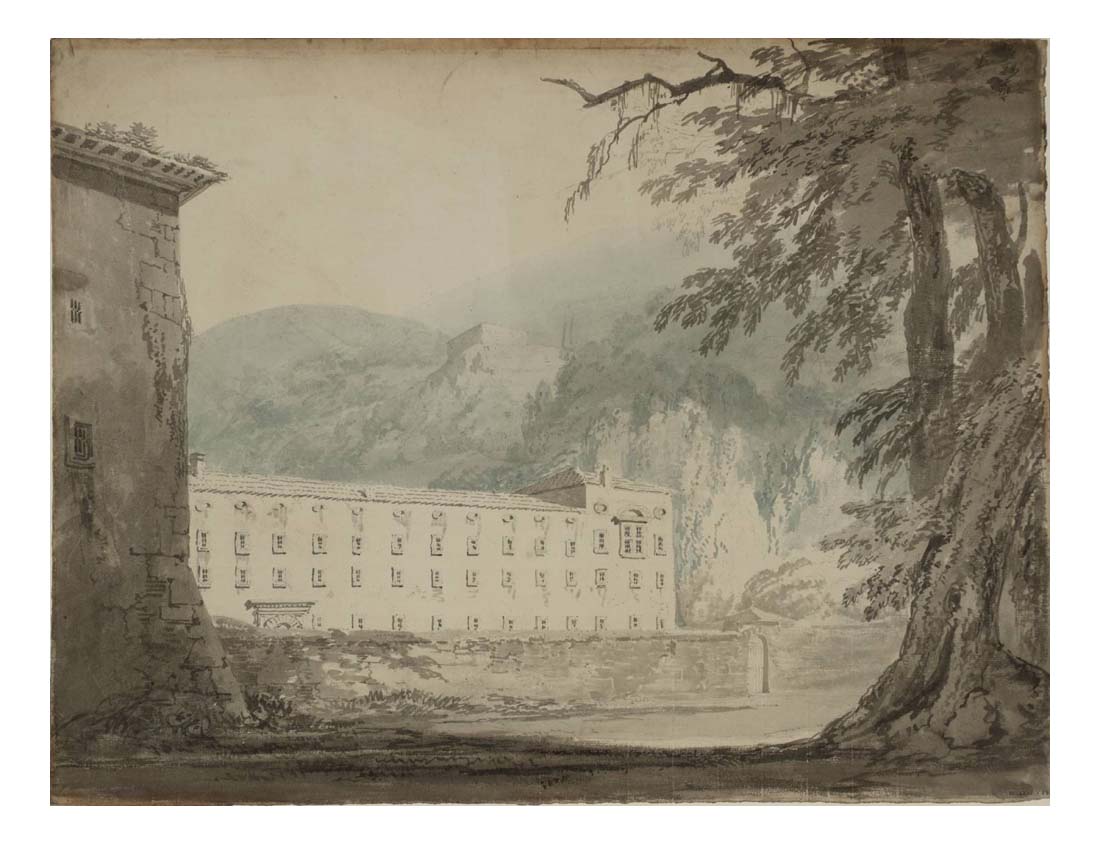 The Convent of Vallombrosa, 1797 by John Mallord William Turner RA