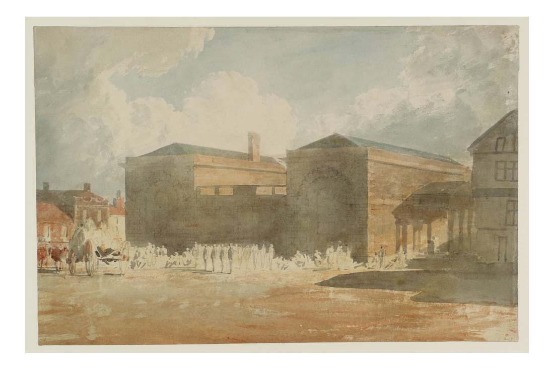 The Council Rooms, Salisbury, 1800 by John Mallord William Turner RA