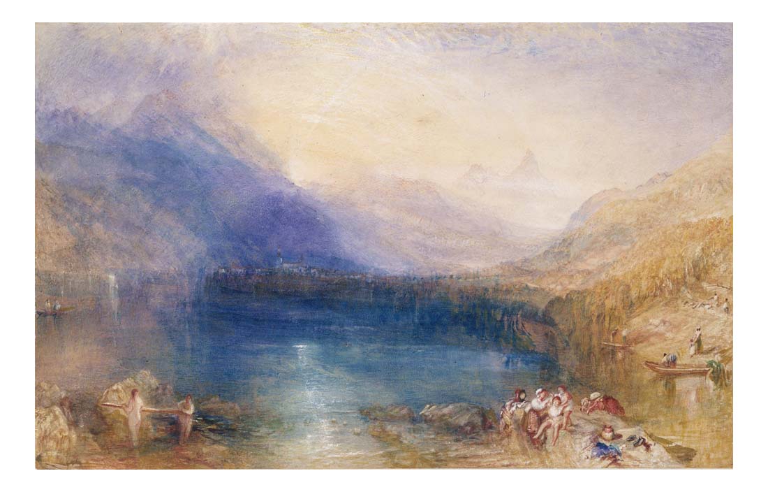 The Lake of Zug, Early Morning, 1843 by John Mallord William Turner RA
