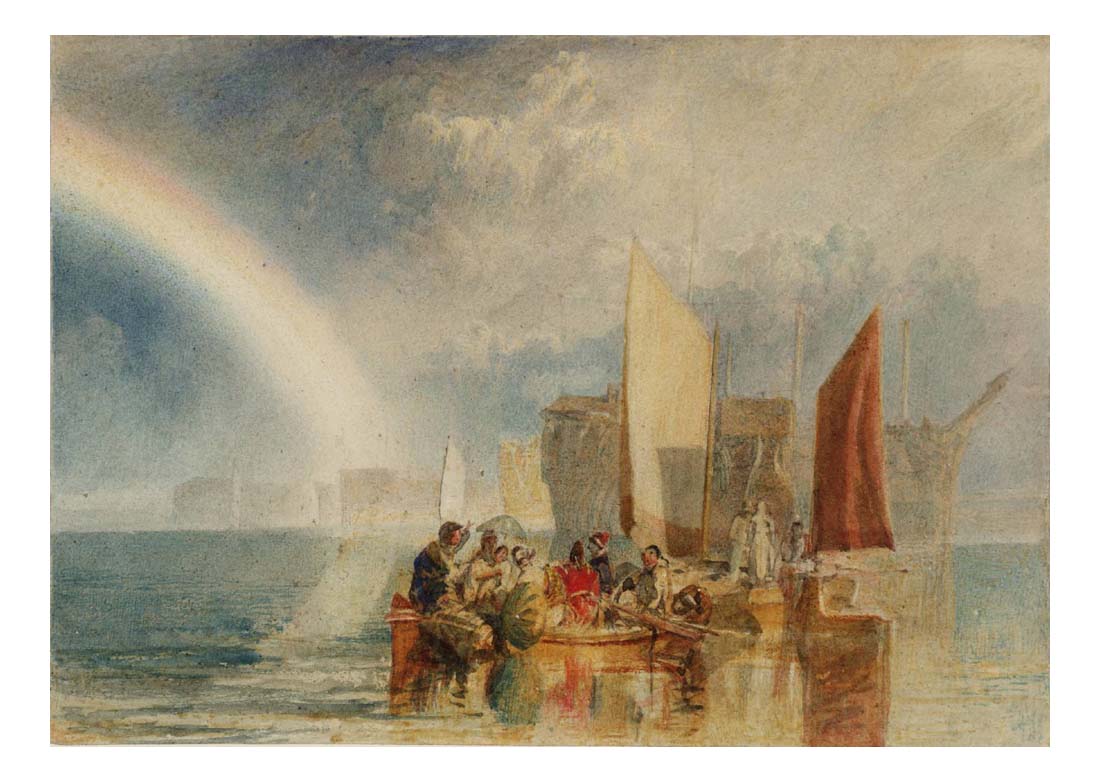 The Medway, 1824 by John Mallord William Turner RA