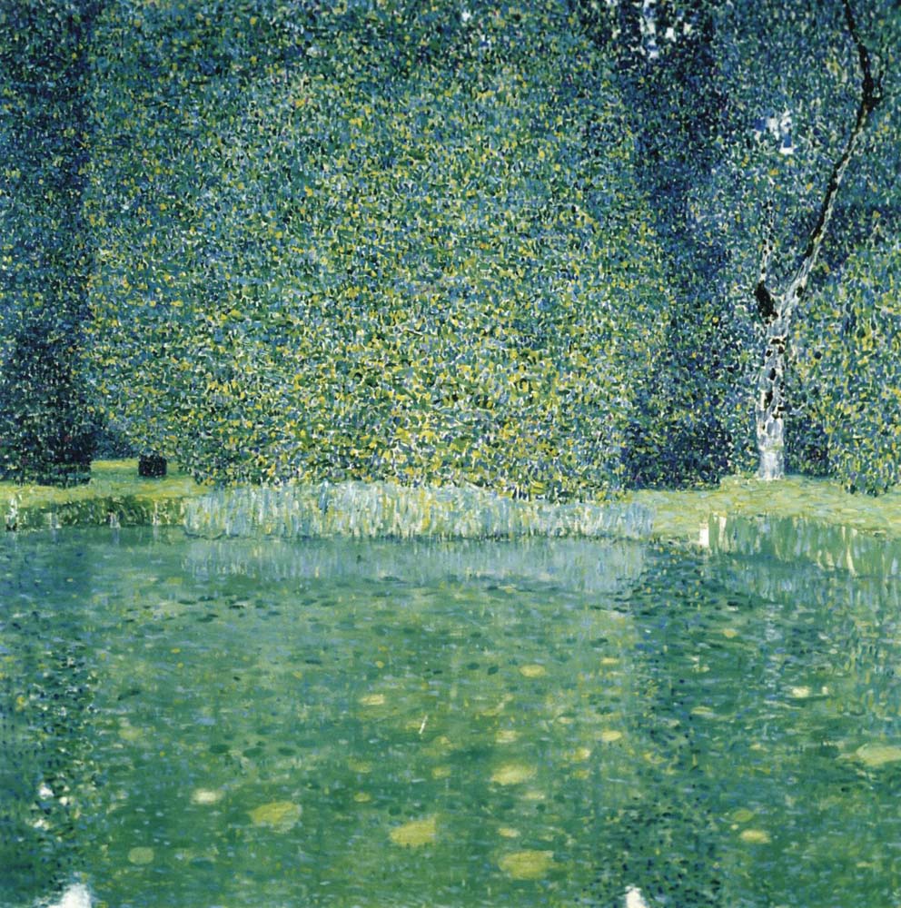 The Park of Schloss Kammer am Attersee - Gustav Klimt - 1910, A4 Poster Print