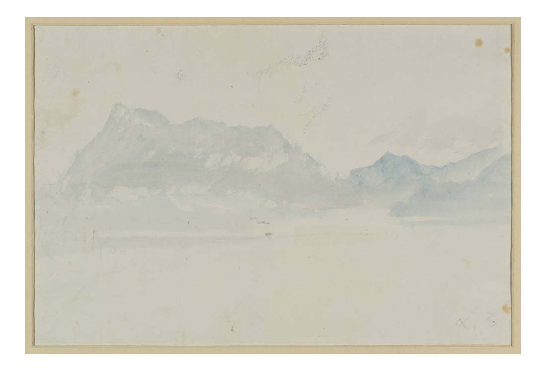 The Rigi, Grey and Blue, 1844 by John Mallord William Turner RA