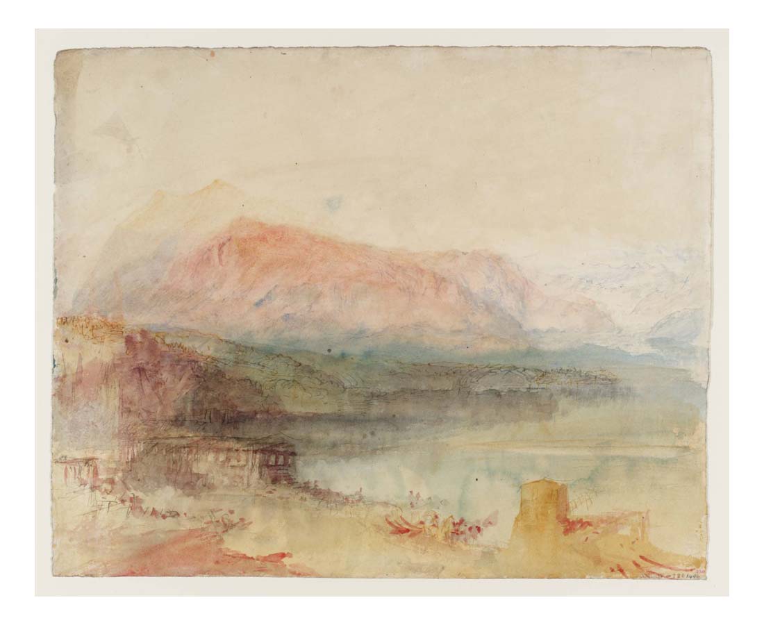 The Rigi from Kussnacht, 1841-42 by John Mallord William Turner RA