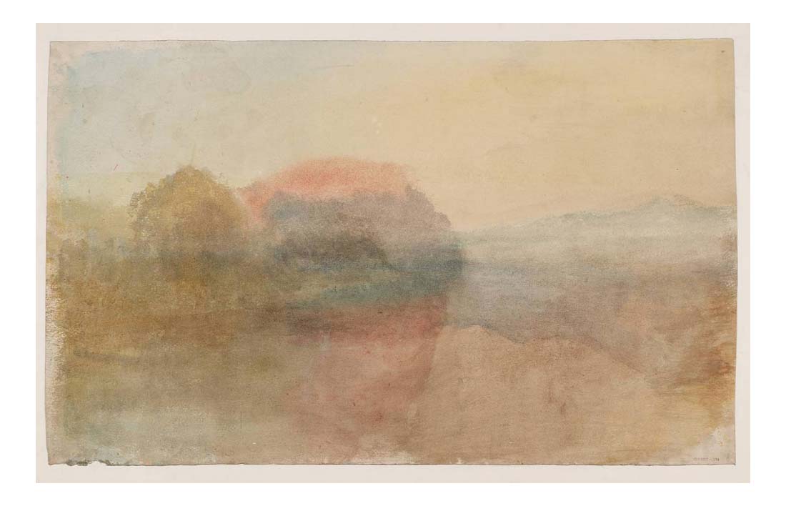 Trematon Castle, Cornwall, 1828 by John Mallord William Turner RA, 12x8"(A4) Poster