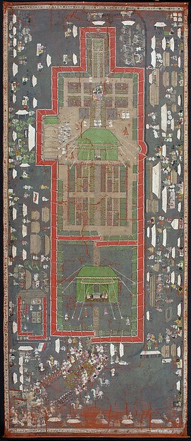 :The Embassy of Johannes Bacherus en route to the Court of A-16x12"(A3) Poster