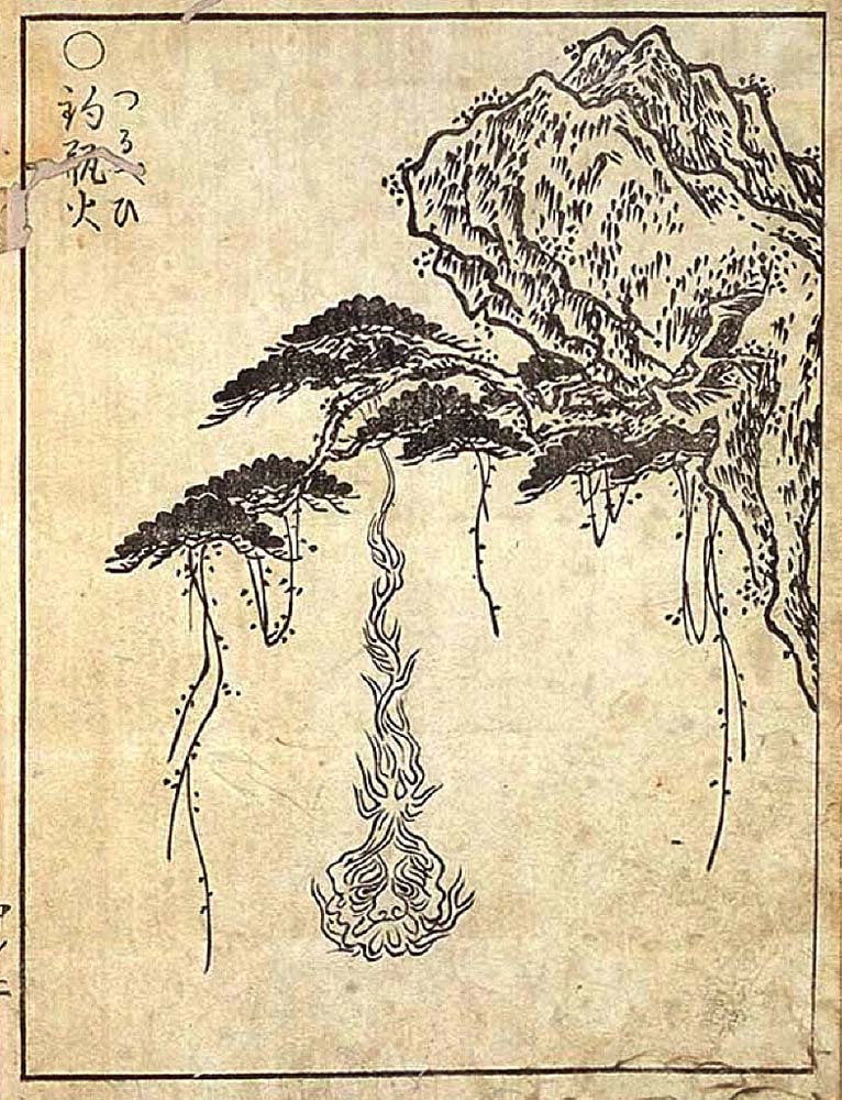 Tsurubebi2, historic, vintage ukiyo-e Japan artwork,12x8"(A4) Poster Print