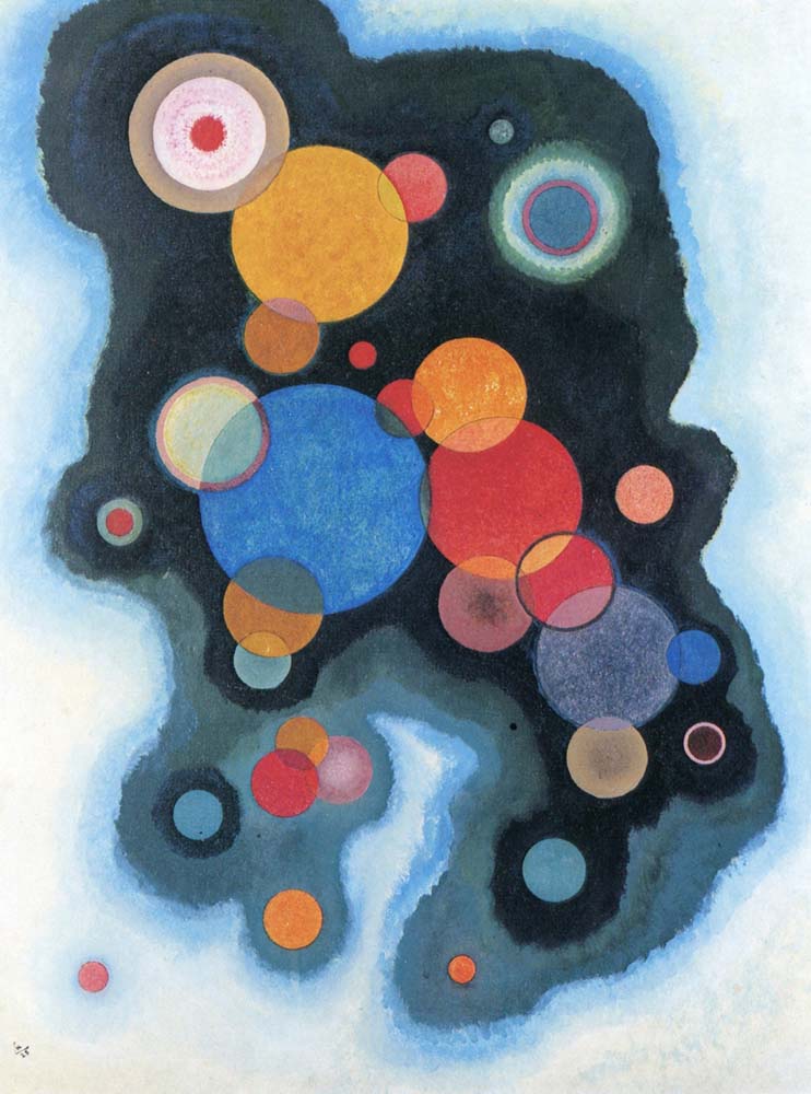 Vertiefte Regung - Wassily Kandinsky -1928. by Wassily Kandinsky, 12x8"(A4) Poster Print