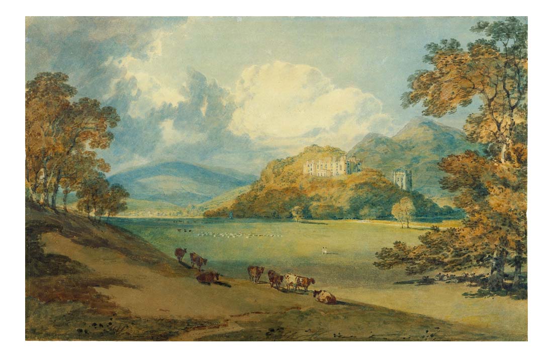 View of Dunster Castle from the Northeast by John Mallord William Turner RA