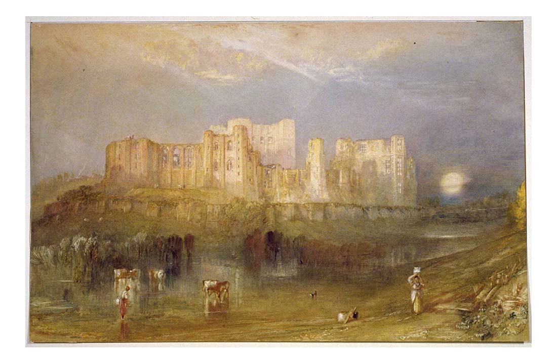 View of Kenilworth Castle, 1830 by John Mallord William Turner RA, 12x8"(A4) Poster