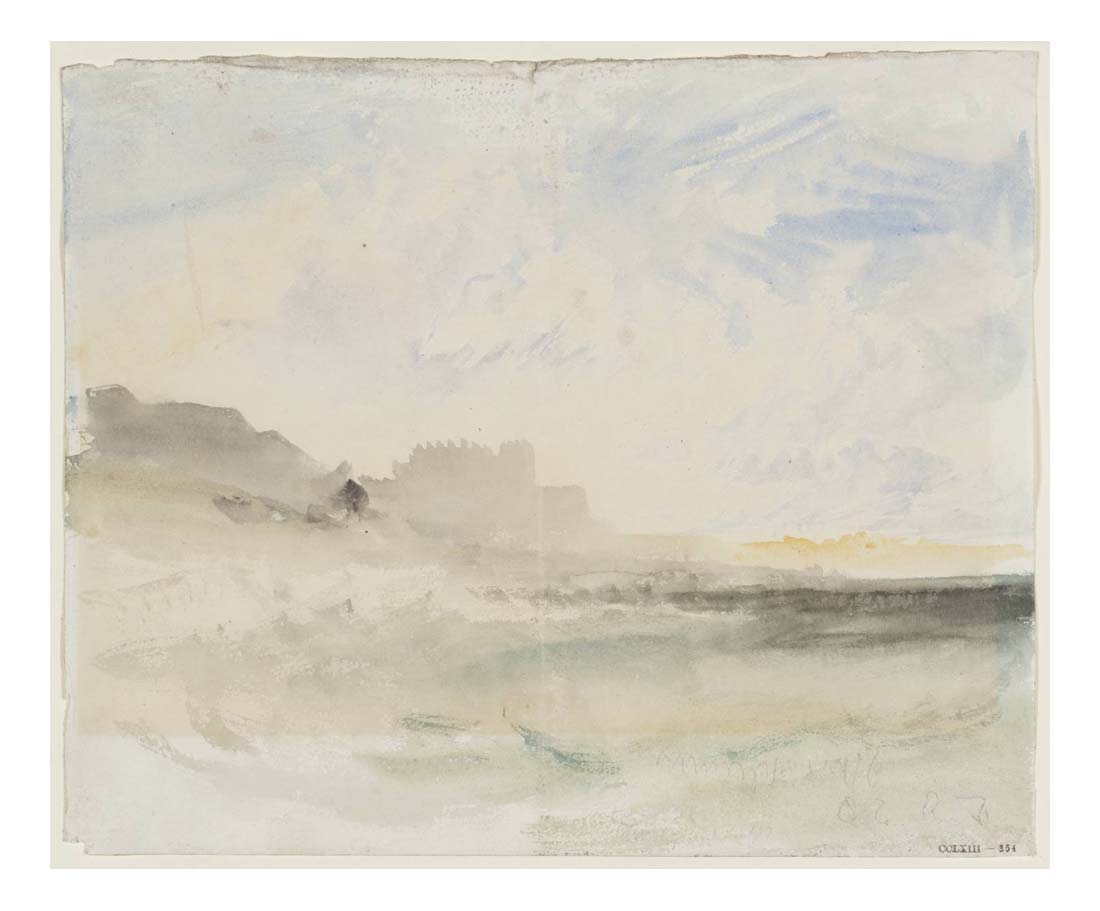 Walmer Castle, near Deal, Kent, 1825 by John Mallord William Turner RA, 12x8"(A4) Poster
