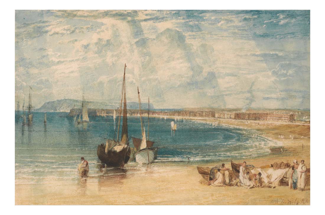Weymouth, 1811 by John Mallord William Turner RA, 12x8"(A4) Poster