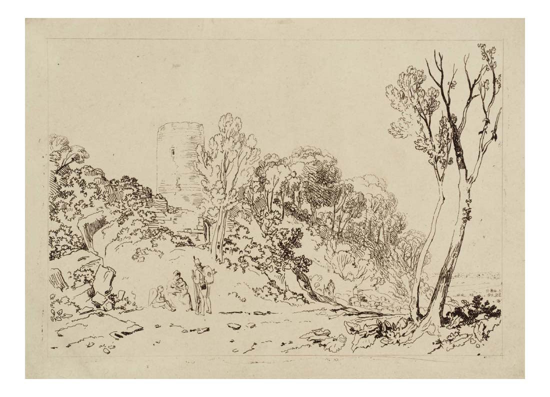 Winchelsea, Sussex, 1812 01 by John Mallord William Turner RA, 12x8"(A4) Poster