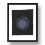 Yayoi Kusama: Flower, modernist artwork, A3 Size Reproduction Poster Print in 17x13" Black Frame