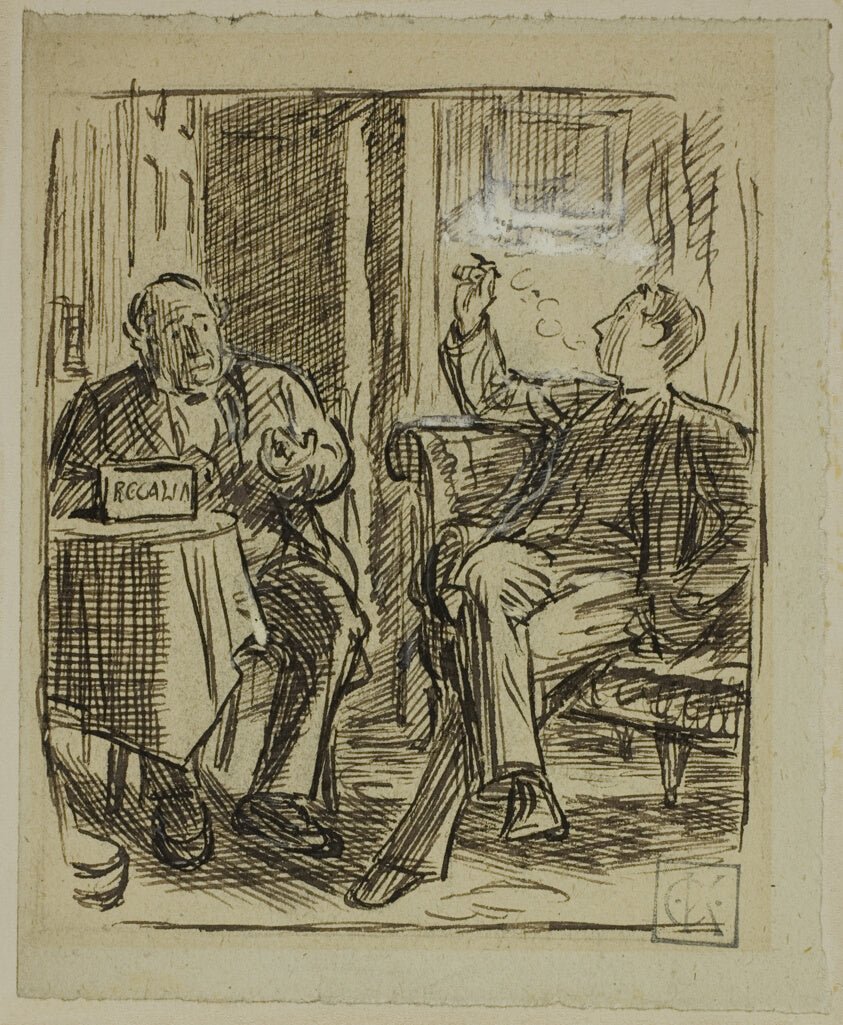 A Kind Son by Charles Keene, 23x16"( A2 size) Poster Print