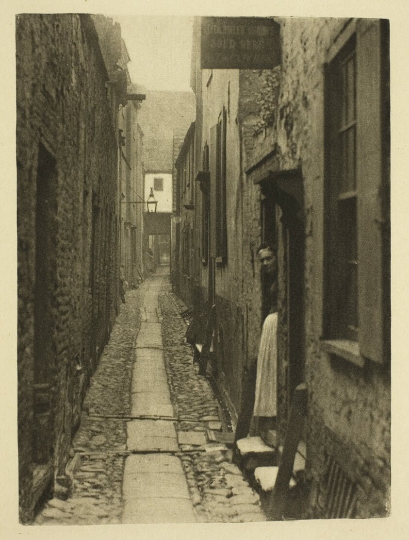 A Yarmouth Row by Peter Henry Emerson, 23x16"( A2 size) Poster Print