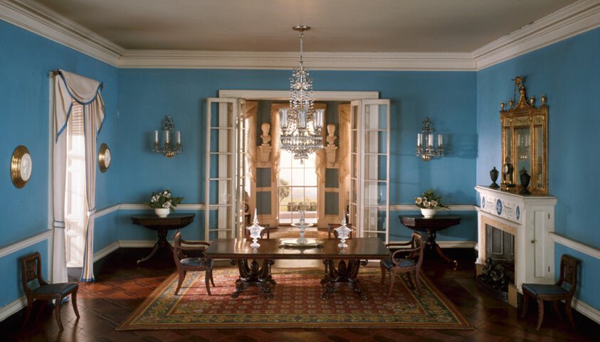 A26 by Virginia Dining Room, c. 1800 by Mrs. James Ward Thorne, 23x16"( A2 size) Poster Print