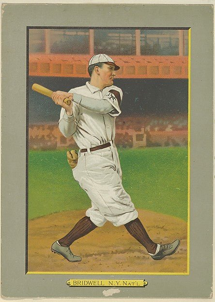 :Al Bridwell Shortstop New York Giants from Turkey Red Cabi-16x12"(A3) Poster