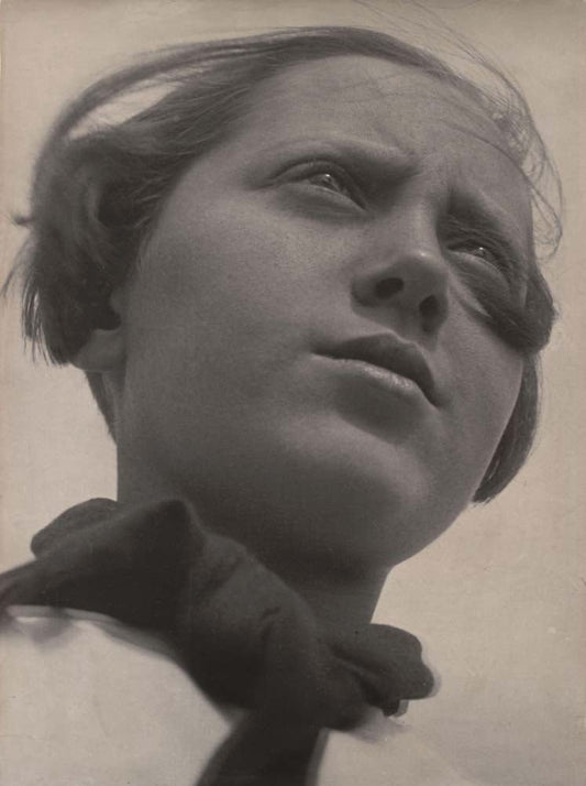 Aleksandr Rodchenko - Pioneer Girl, vintage historic photograph, modern poster print