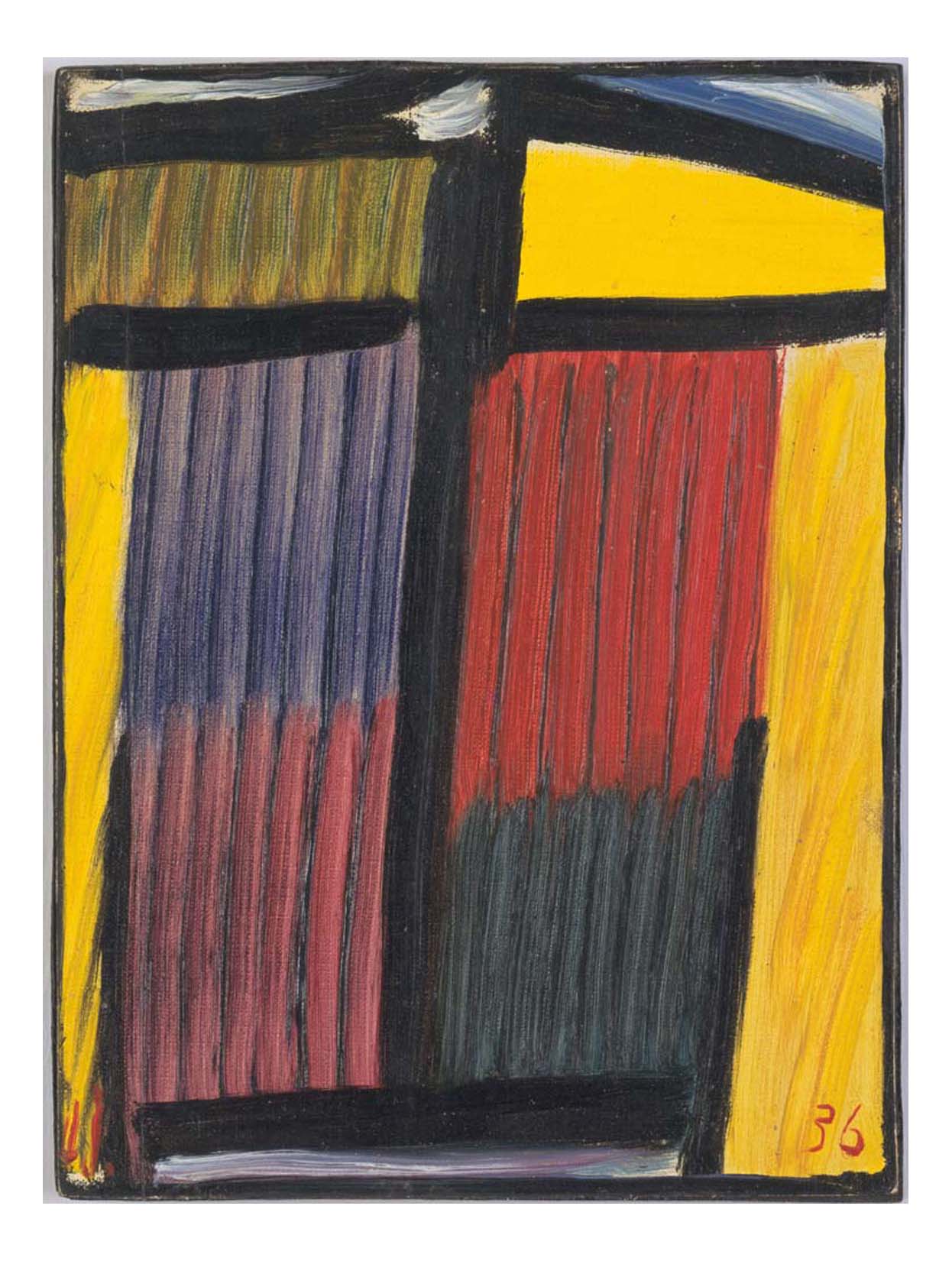 Alexei Jawlensky - Meditation Yellow Head, 16x12" (A3) Poster Print