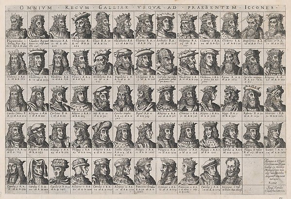 AnonymousSpeculum Romanae Magnificentiae Small Portraits o-16x12"(A3) Poster