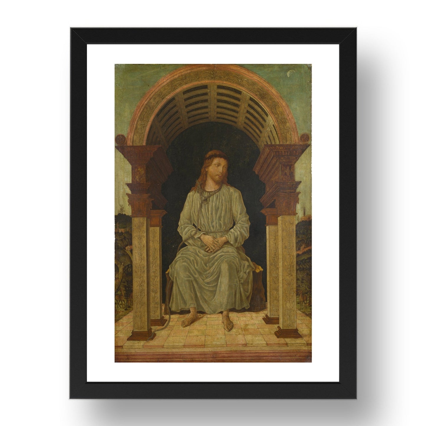 Antonio Cicognara: Mystic Figure of Christ, Poster in 17x13"(A3) Frame