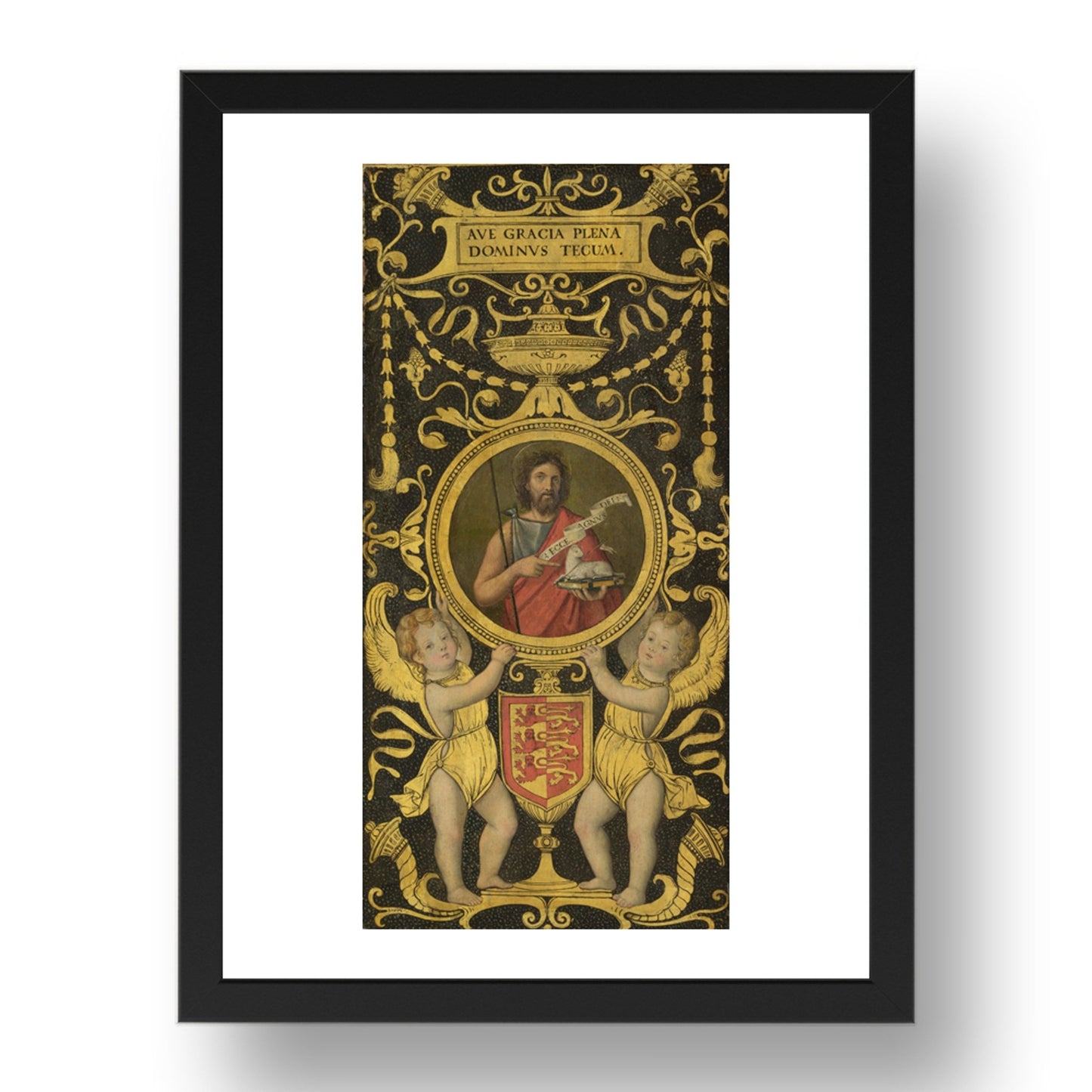 Antonio de Solario: Saint Catherine of Alexandria, Poster in 17x13"(A3) Frame