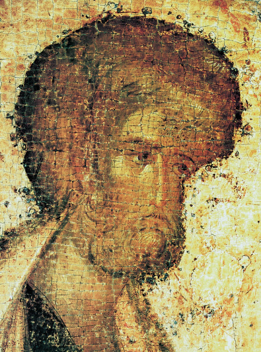 Apostle Peter, vintage artwork by Theophanes the Greek, 12x8" (A4) Poster