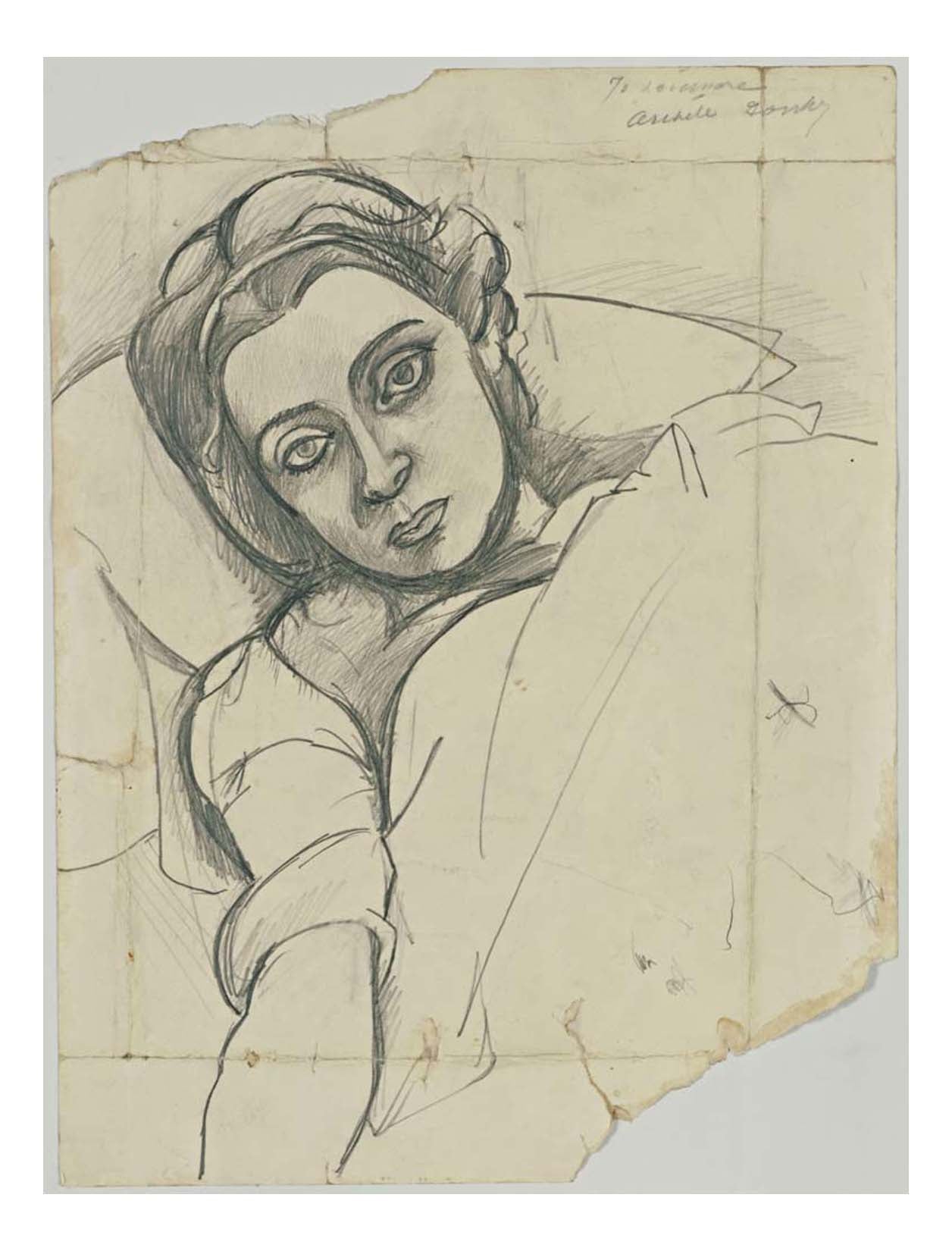 Arshile Gorky - Leonora Portnoff, 16x12" (A3) Poster Print