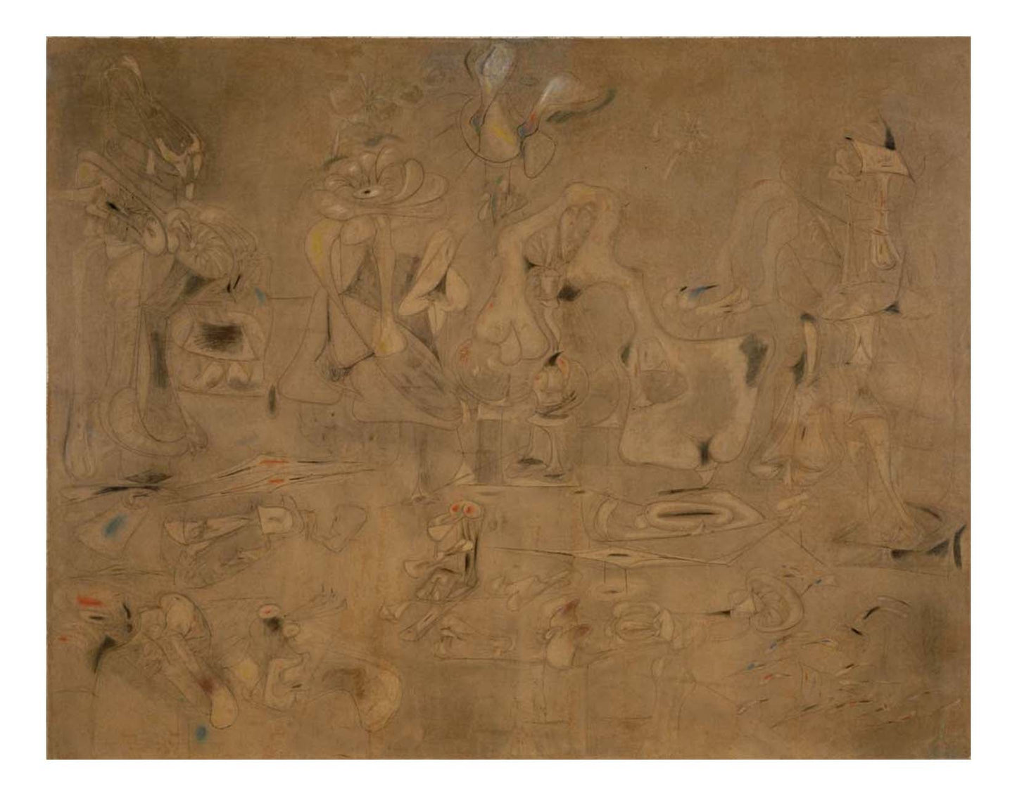 Arshile Gorky - Summation, 16x12" (A3) Poster Print