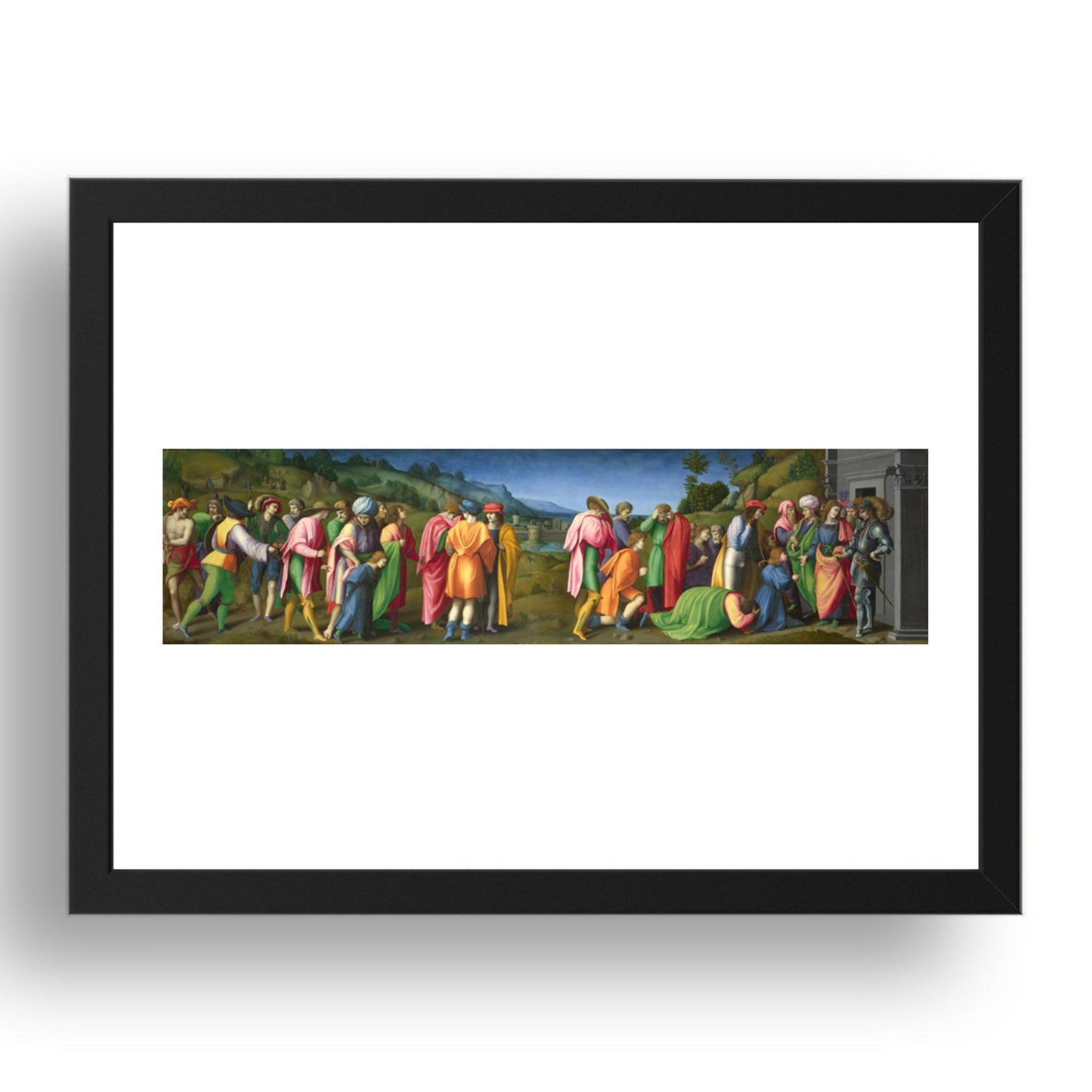 Bacchiacca: Joseph pardons his Brothers, Poster in 17x13"(A3) Frame