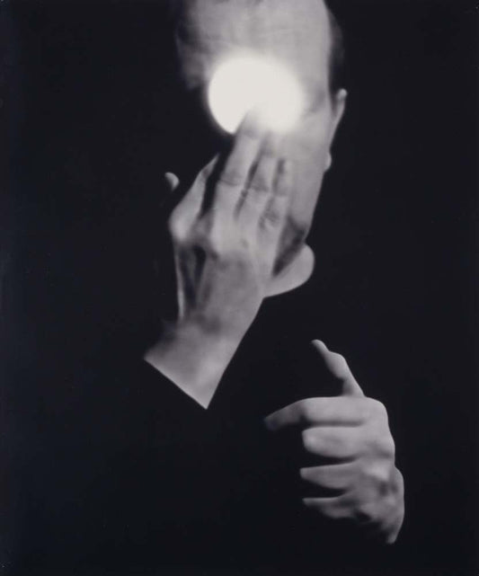 Bernhard Blume - Demonstrative Identification with the Universe 3D Magic Subjectivism, vintage historic photograph, modern poster print